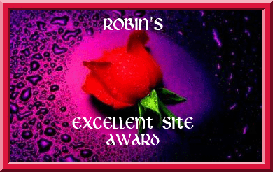 Robin's Garden Excellent Site Award